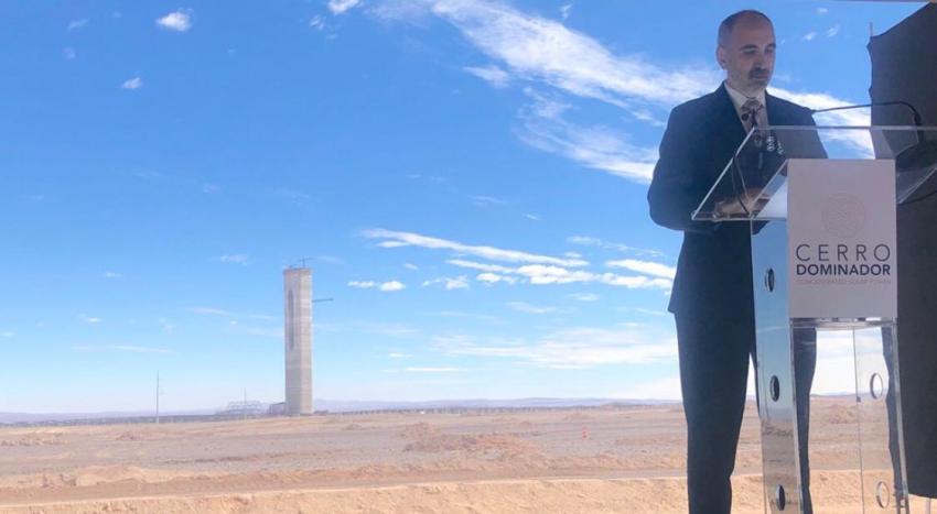 Cerro Dominador, primer proyecto termosolar de Latinoamérica, inicia su última fase de construcción